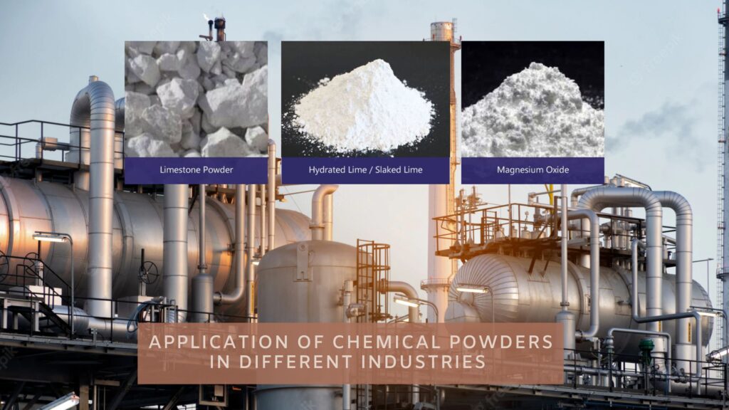 Application of Chemical Powders in Different Industries