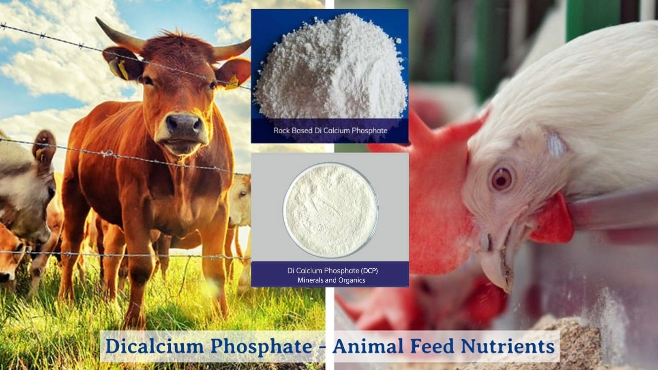 Dicalcium Phosphate – Animal Feed Nutrients